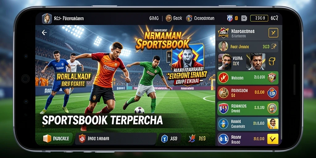 Screenshot gameplay 6CF menampilkan taruhan olahraga yang menarik.