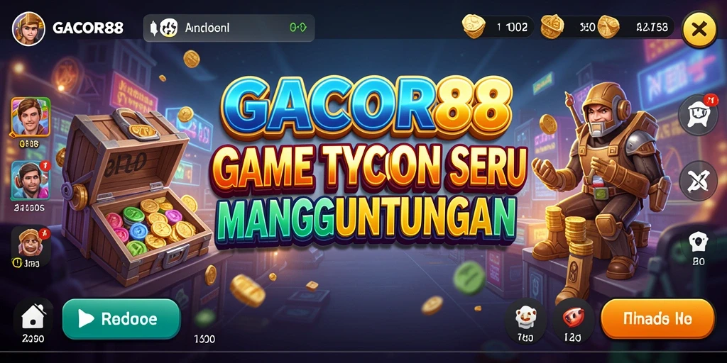 Tampilan gameplay GACOR88 yang menampilkan strategi bisnis.
