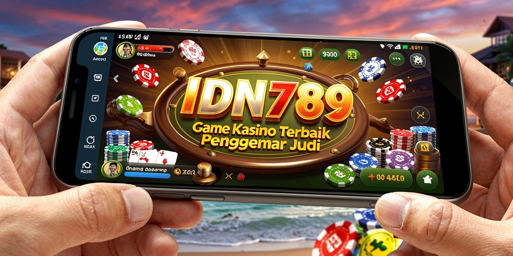 Tampilan gameplay menarik dalam aplikasi Kasino IDN789.