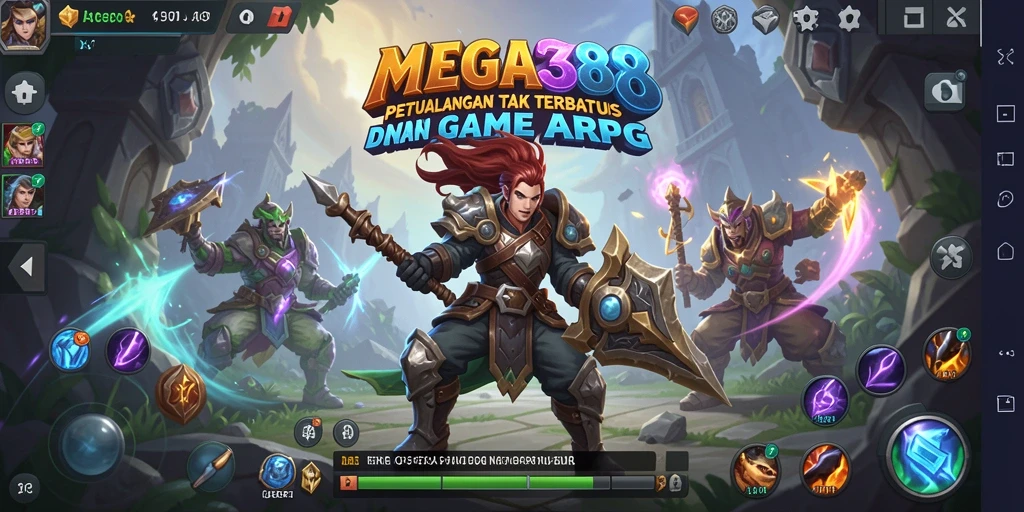 Gameplay seru MEGA388 menampilkan aksi mendebarkan di dunia fantasi.