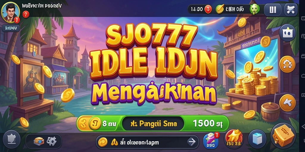 Screenshot gameplay SJO777 yang menunjukkan karakter bekerja dengan giat.